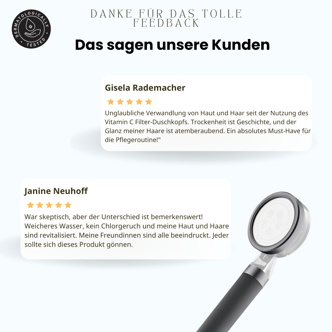 Elekshower mit Vitamin-C-Filter