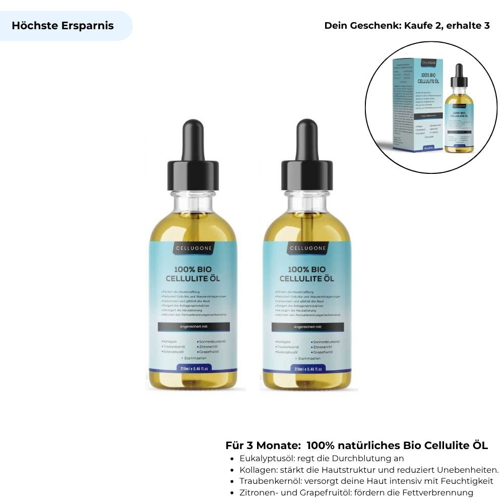 Pflege Cellulite Öl -  120ml