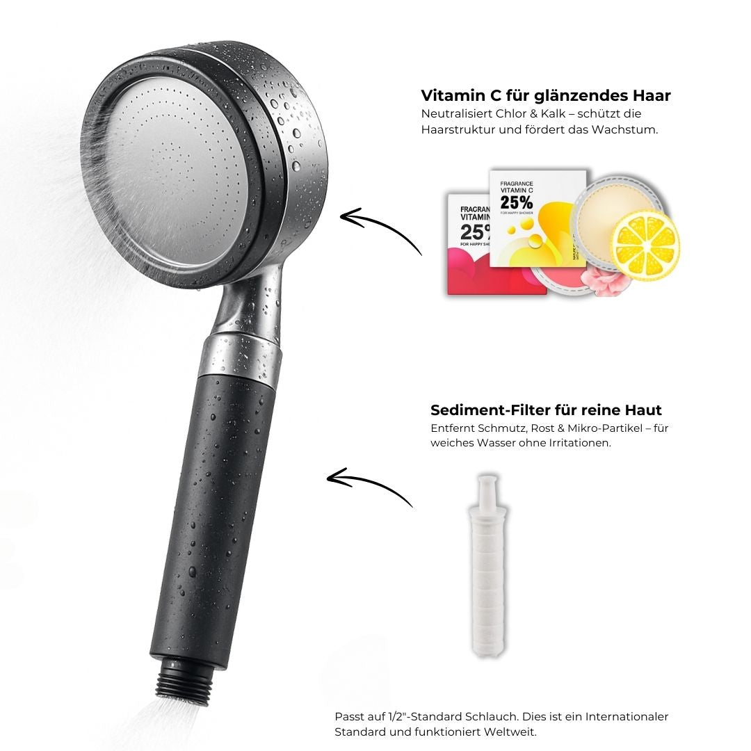 Elekshower mit Vitamin-C-Filter